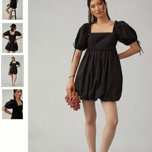 NWT Anthropologie English Factory Babydoll Mini Dress SIZE M
